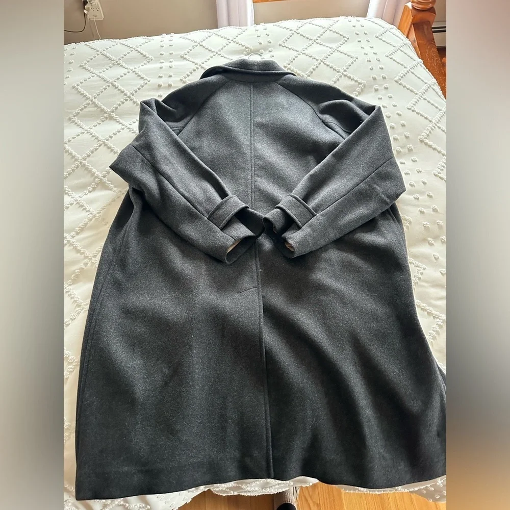 Men’s Wool Topcoat - Banana Republic - XL